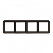 Рамка 4-ая Jung CD 500 Коричневый