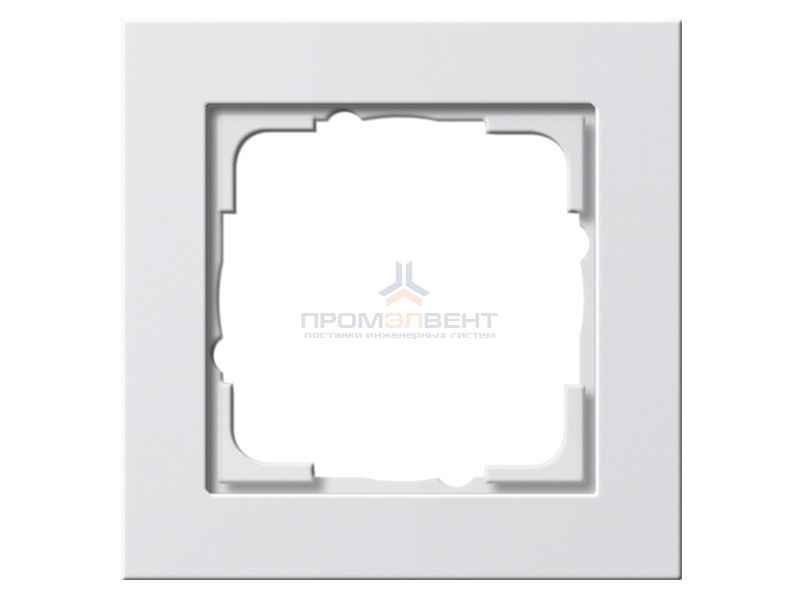 Рамка 1-ая Gira E2 Белый глянцевый