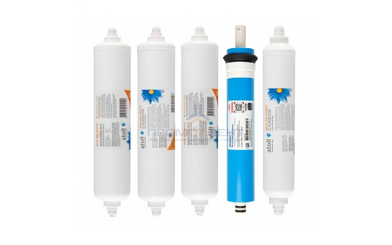 Комплект сменных картриджей Atoll №106 STD (для систем обратного осмоса Sailboat A-550, A-560E)