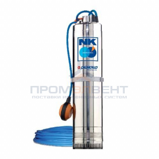 Насос колодезный Pedrollo NKm 4/6 GE-N (1,5 кВт, Qmax 120 л/мин, Hmax 78 м, 1x230В, с поплавком)