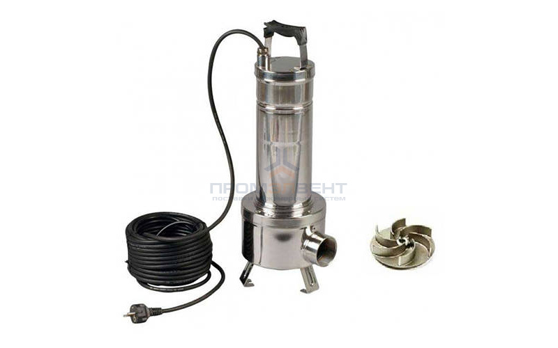 Насос фекальный DAB FEKA VS 550 T-NA - 0,9 кВт (3x400 В, Hmax 7 м, Qmax 18 м³/ч, кабель 10м)