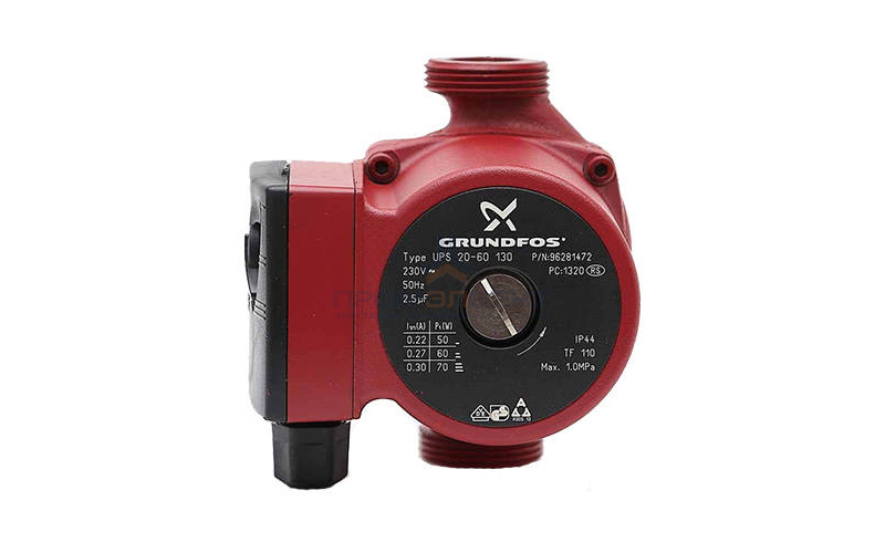 Насос циркуляционный Grundfos 100 UPS 20-60 130