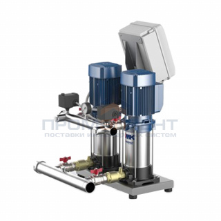 Насосная станция Pedrollo COMBIPRESS CB2-MKm 5/5-N - 2x1.1кВт(1x230 В,Qmax 240л/мин,Hmax 69м)