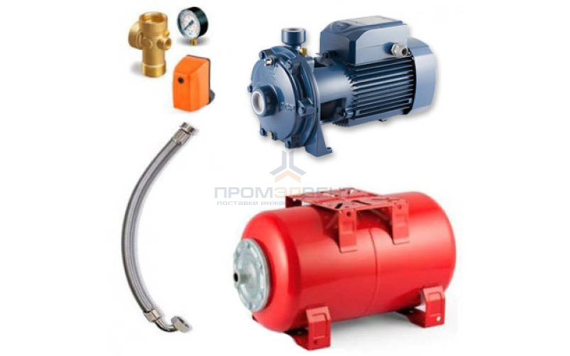 Насосная станция Pedrollo HYDROFRESH 2Cpm 25/16C-50 CL - 1,10 кВт (Qmax 120 л/мин, 1x230В)