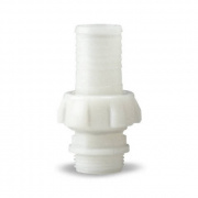 Штуцер соединительный прямой Pedrollo RP 0.75 - 3/4", D 25 мм (полиамид)