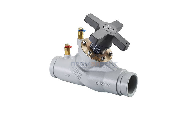 Вентиль регулирующий Oventrop Hydrocontrol VGC (25 бар) - Ду125 (с желобами 139,7 мм для соед.муфт)