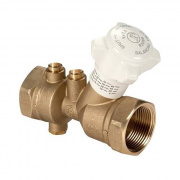 Клапан балансировочный Giacomini R206B - 1/2" (ВР/ВР, PN25, без штуцеров, со сливом)