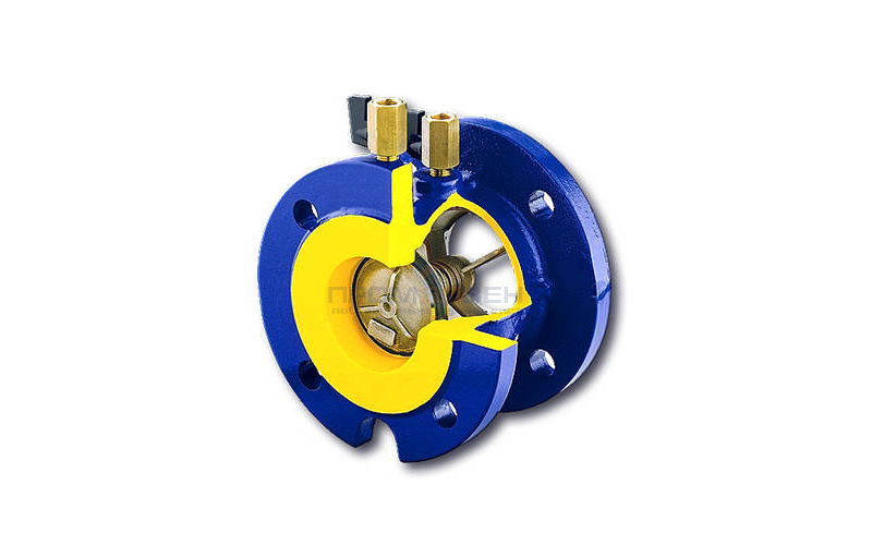 Клапан обратный дисковый Zetkama 408 A - Ду150 (ф/ф, PN16, Tmax 70°C, исполнение №53)