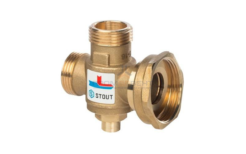 Клапан термостатический смесительный STOUT -  1