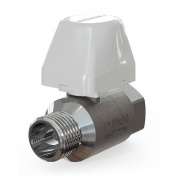 Кран шаровой с электроприводом Аквасторож-25 Эксперт (1" НР/ВР, PN10, Tmax 90°C, вр.закр. 2,5 cек)
