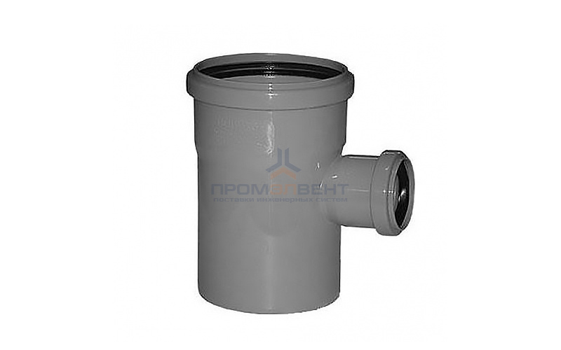 Тройник 87° редукционный для внутренней канализации Valsir - 110 x 40
