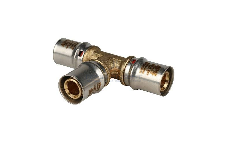 Тройник STOUT - 16 (прессовой, для металлопластиковых труб)