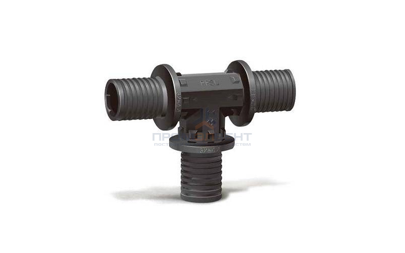 Тройник Varmega Slide-fit - 25 (для труб из сшитого полиэтилена)