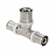 Тройник переходной VALTEC VTm.231 - 32 x 16 x 32 (прессовой, для металлопластиковых труб)