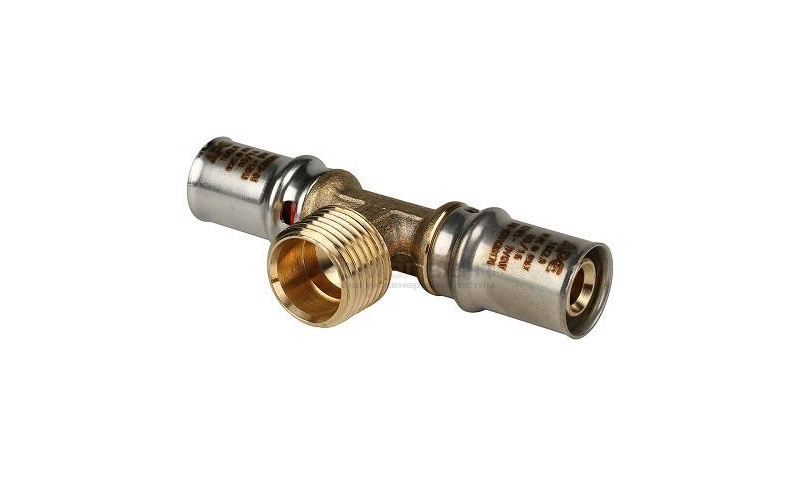 Тройник с переходом на наружную резьбу STOUT - 20 x 1/2