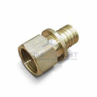 Переход на внутреннюю резьбу Varmega Slide-fit - 16 x 1/2" (латунь, для труб из сшитого полиэтилена)