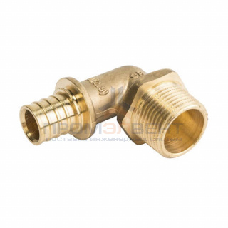 Переход на наружную резьбу угловой ELSEN MONOLIT - 25 x 3/4" (для труб из сшитого полиэтилена)