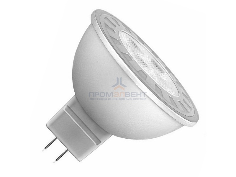 Лампа светодиодная Osram LED MR16 35 6,5W/827 35° 12V 350lm GU5.3