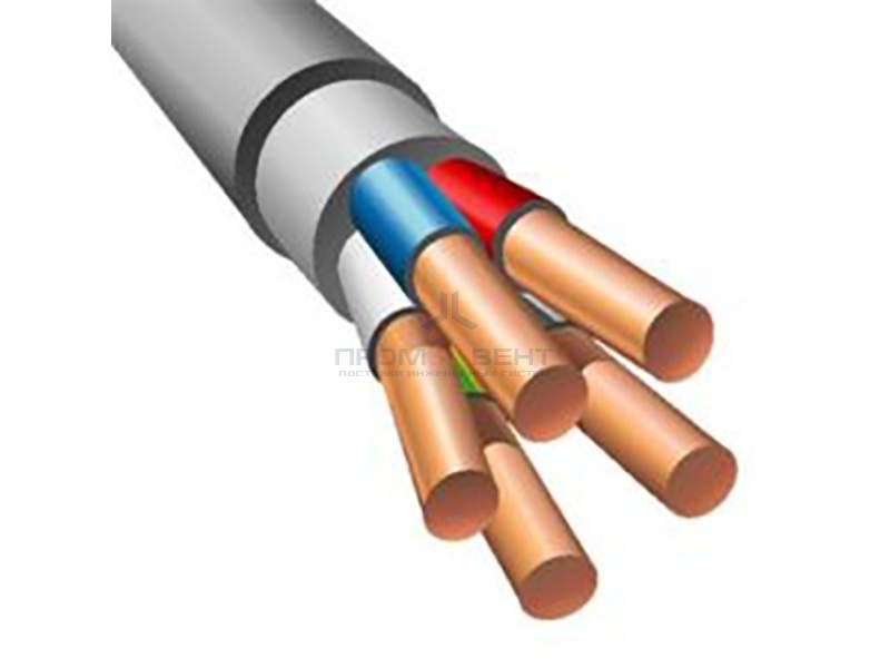 Кабель силовой NYM 5х2,5 0,66кВ ГОСТ 31996 (Электрокабель НН)