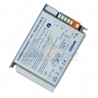 ЭПРА для металлогалогенных ламп OSRAM PTi 70W S