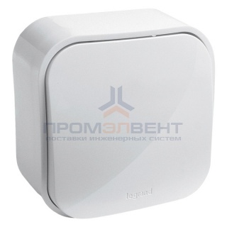 Выключатель Legrand Quteo белый [уп 20шт]