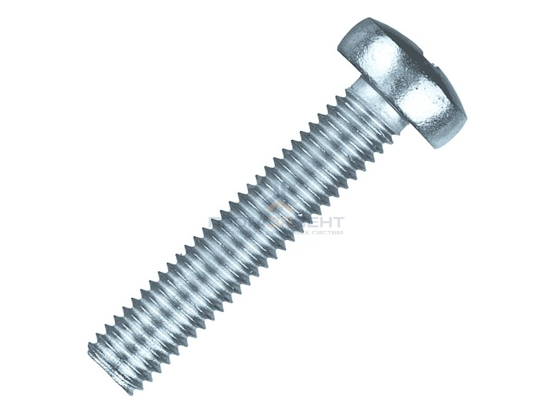 Винт с полукруглой головкой М3х30 оцинкованный DIN7985