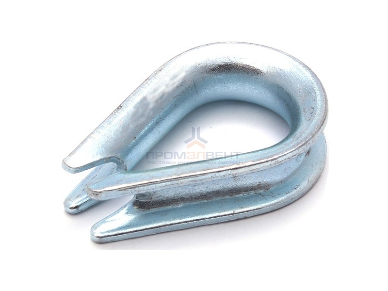 Коуш 10мм DIN6899 оцинкованный