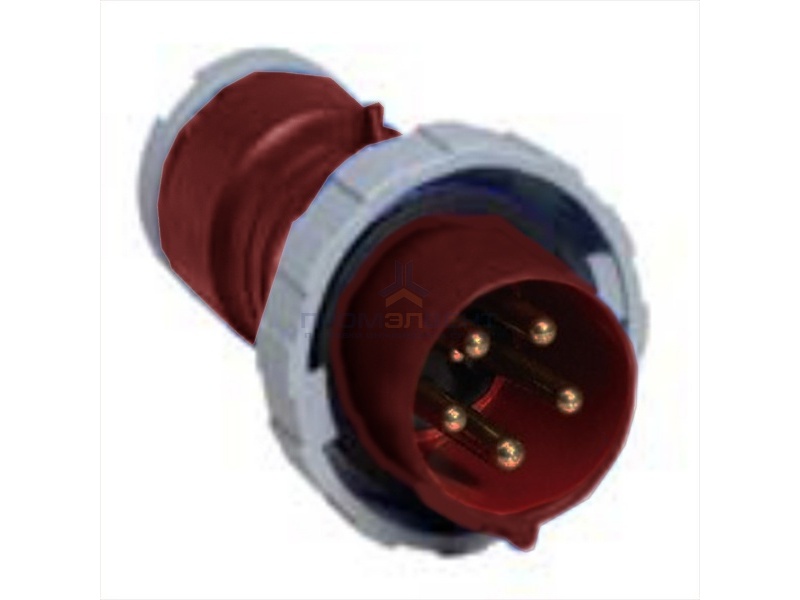 Вилка кабельная ABB 432 P6W IP67 32A 3P+N+E