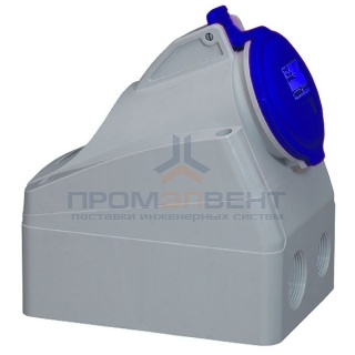 Розетка накладная Legrand P17 32А 2К+З 230В IP44