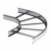 Угол горизонтальный 90? 100x400 R300, нержавеющий