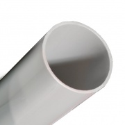 Труба ПВХ жёсткая гладкая д.50мм, тяжёлая, цвет серый [2м/шт, уп.10м]
