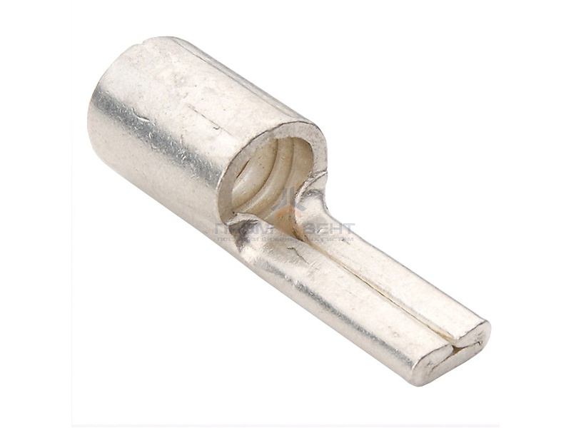 Наконечник медный луженый штифтовой НШП-10,0 под опрессовку