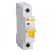 Автоматический выключатель ВА47-29 1Р 40А 4,5кА характеристика В ИЭК (автомат)