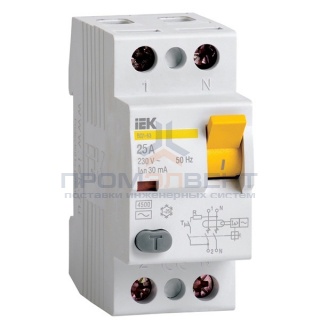 УЗО ВД1-63 2Р 25А 30мА ИЭК