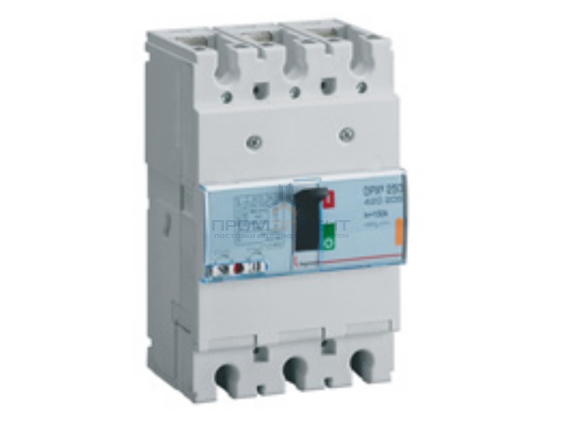 Автоматический выключатель Legrand DPX3 250 3P 200А 36kA (автомат)