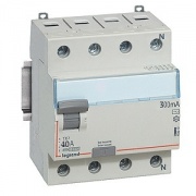 УЗО Legrand DX3 ВДТ 4П 40А 300мА тип A