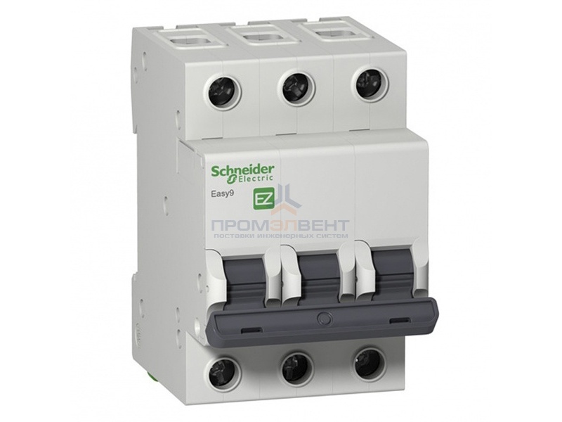 Автоматический выключатель Schneider Electric EASY 9 3П 32А B 4,5кА 400В (автомат)