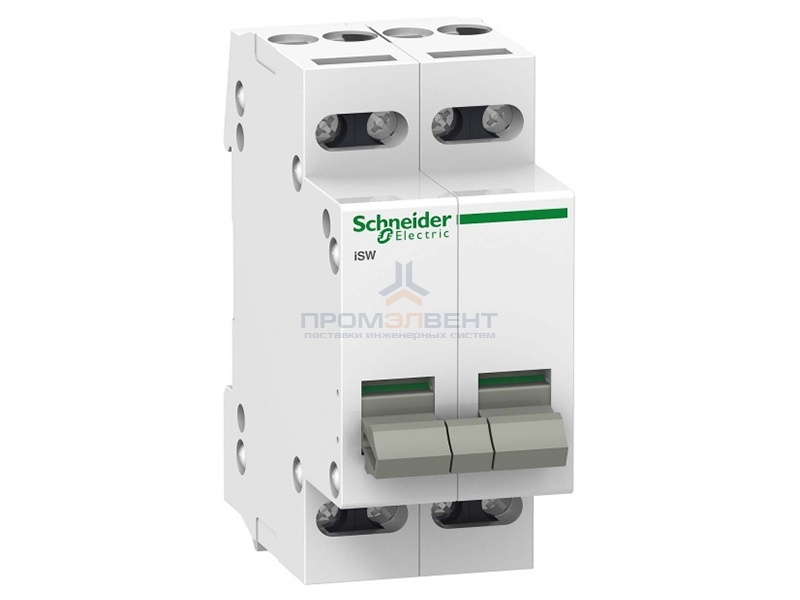 Выключател нагрузки iSW Acti 9 Schneider Electric 4П 20A (модульный рубильник)