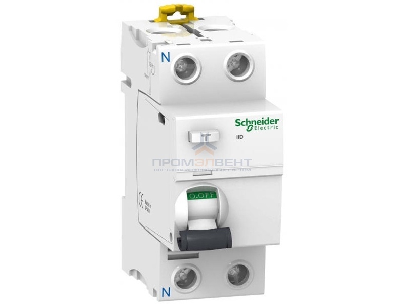 УЗО Acti 9 iID K 2П 25A 300mA AC Schneider Electric