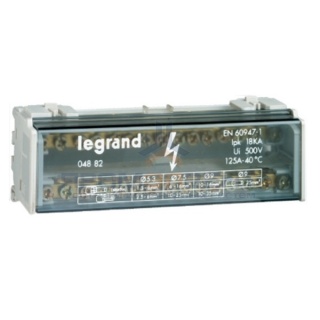 Модульный распределительный блок Legrand (2х15) 30 контактов 125A