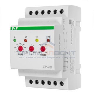 Реле асимметрии/чередования/слипания фаз CP-731 8 А, 1NO, 1NC