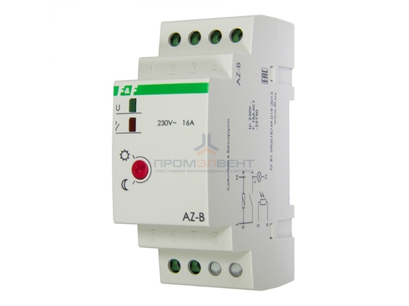 Фотореле AZ-B 16А, выносной фотодатчик