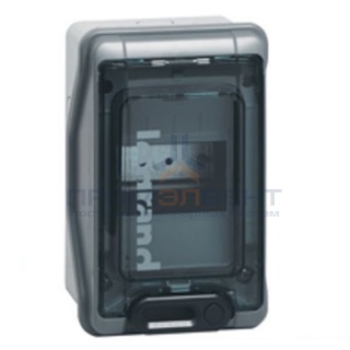 Бокс Legrand Plexo IP65 накладной на 2 (+1) модуля с прозрачной дверью