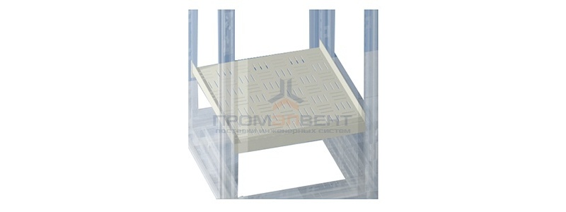 Полка фиксированная, Г600мм, для шкафов CQE Ш800мм