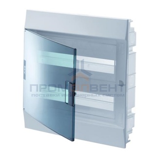 Бокс в нишу ABB Mistral41 24М зеленая дверь без клеммного блока