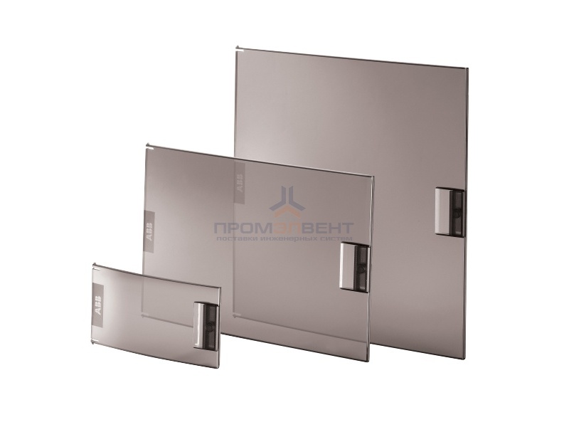 Дверь прозрачная 12 модулей ABB Mistral41 в нишу