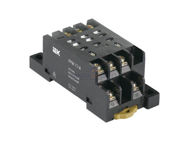 Разъем РРМ77/4(PTF14A) для РЭК77/4(LY4) модульный ИЭК
