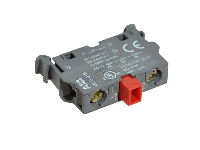 Контактный блок ABB MCB-01B для монтажа в боксы 1НЗ